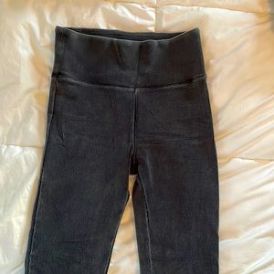 Aerie ribbed gray leggings